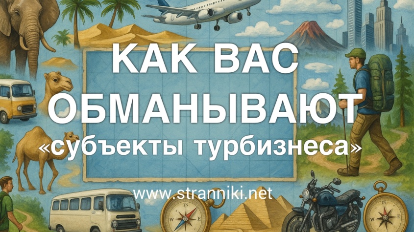 Как нас обманывают лукавые деятели массового туризма